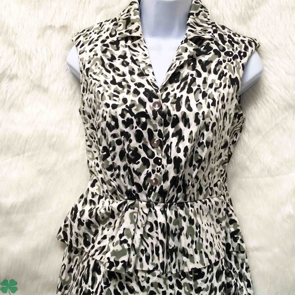 Marvin Richards Peplum Dress Size 4 - Picture 6 of 9